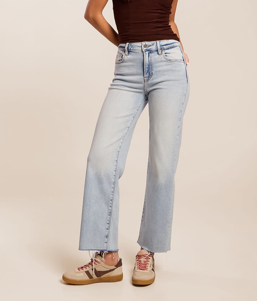 Sloane Cropped Classic Straight Stretch Jean