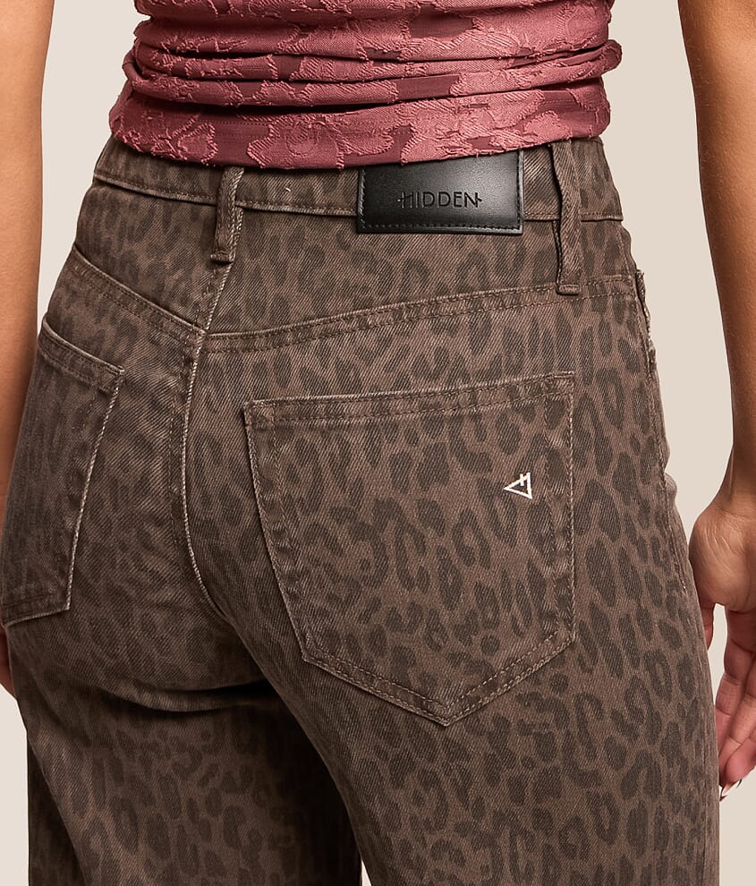 Logan Cheetah Dad Stretch Jean - thumbnail 5