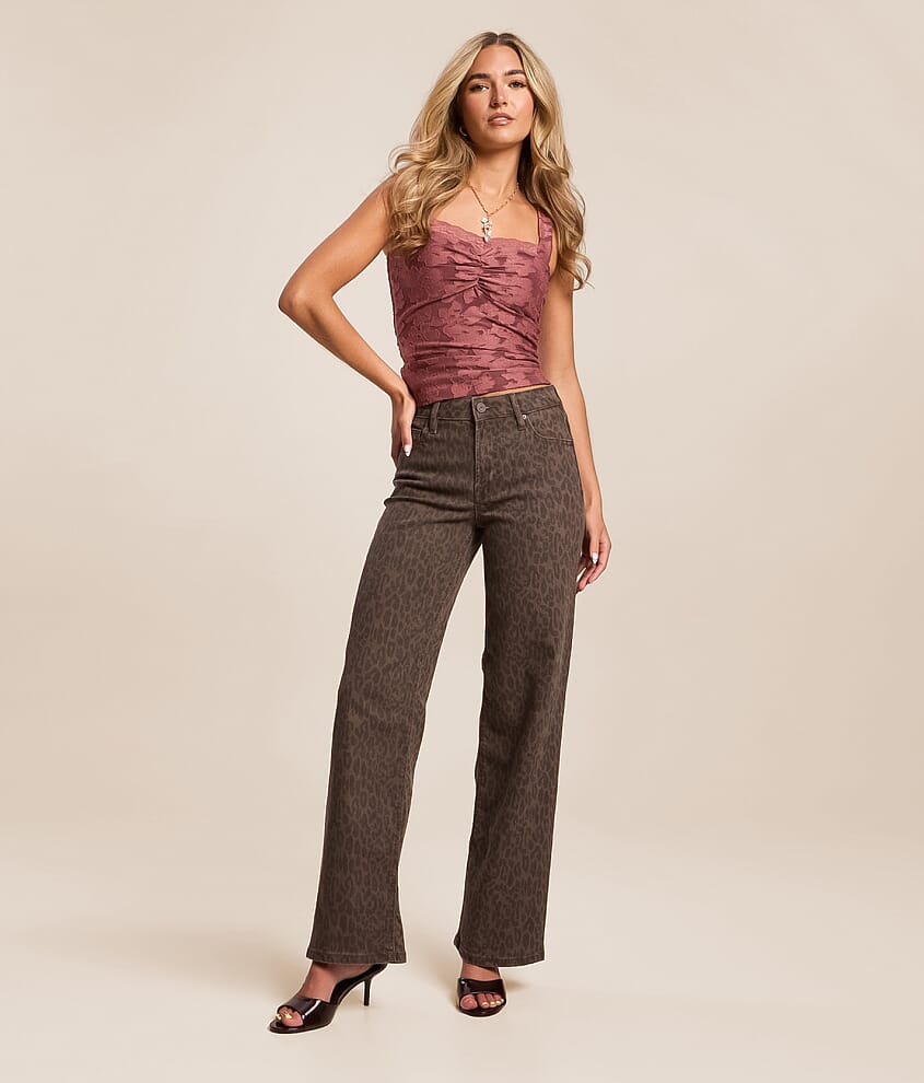 Logan Cheetah Dad Stretch Jean