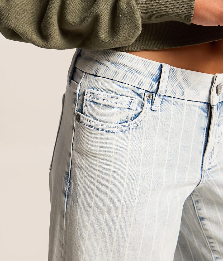 Tatum Striped Ultra Wide Leg Stretch Jean thumbnail 6