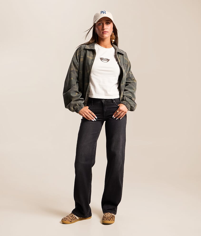 Blake Dad Stretch Jean - Black / 22 / 31