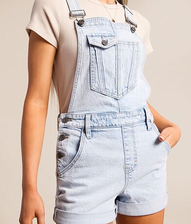 Dylan Denim Stretch Overall Short thumbnail 5
