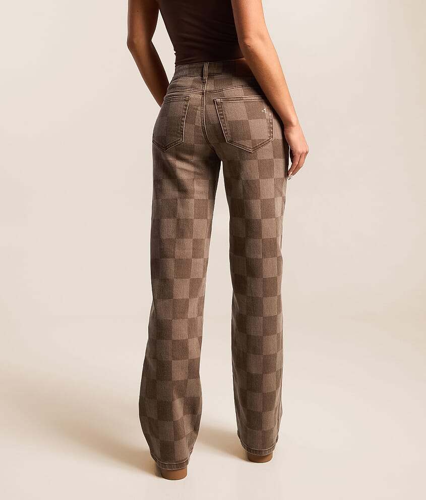 Blake Checkered Dad Stretch Jean