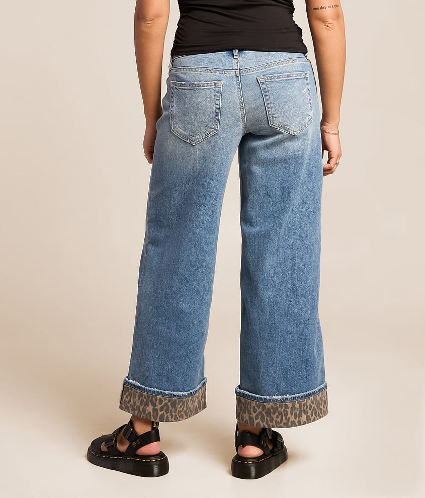 Blake Cropped Wide Leg Stretch Jean