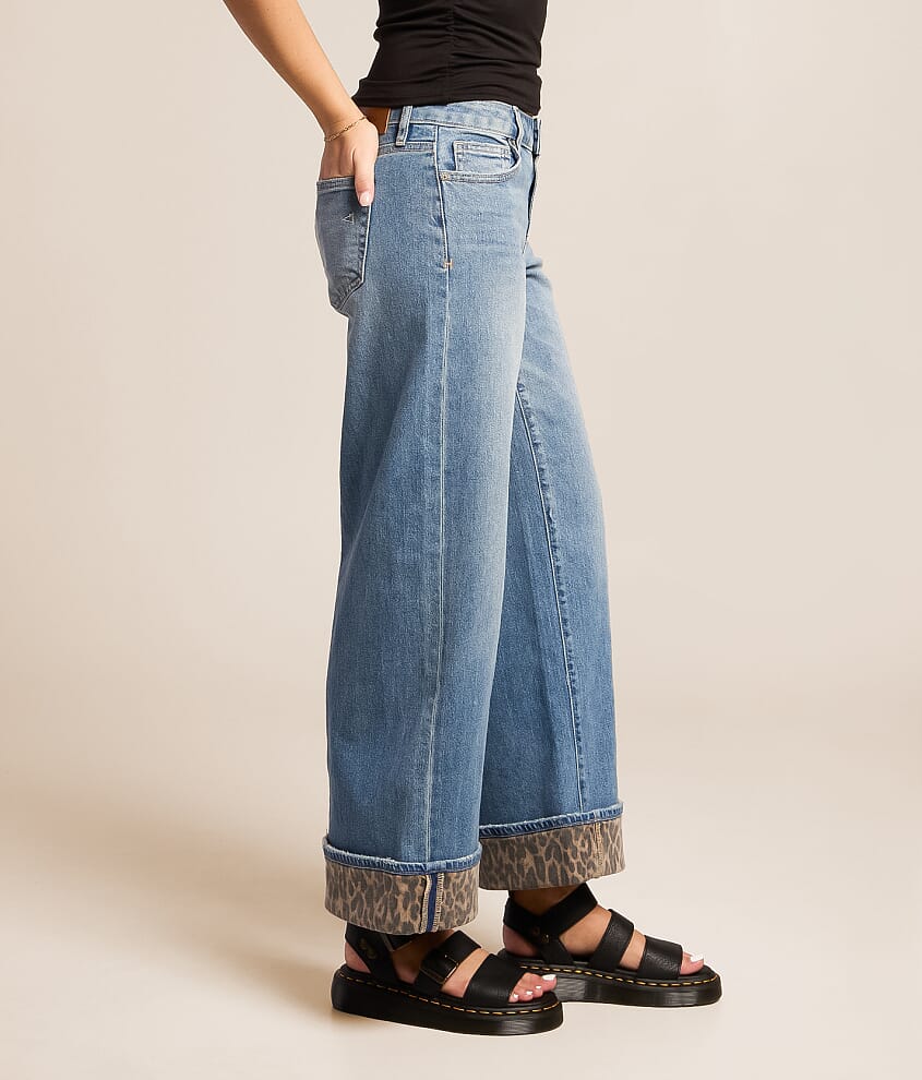 Blake Cropped Wide Leg Stretch Jean