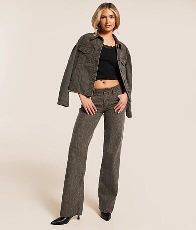 Cheetah Stretch Denim Jacket thumbnail 7