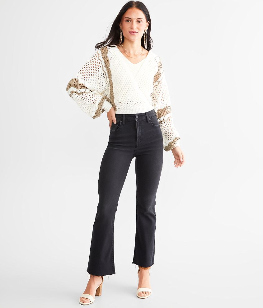 Happi Cropped Flare Stretch Jean