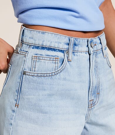 HIDDEN Ava A-Line Denim Short misc detail 1 view