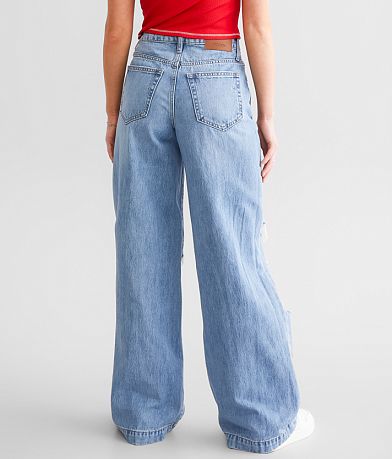 HIDDEN Nori Wide Leg Jean BACK
