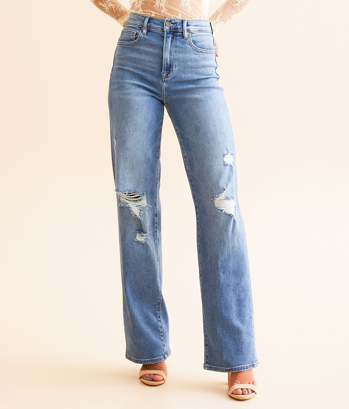 HIDDEN Logan Dad Stretch Jean — Medium by Buckle