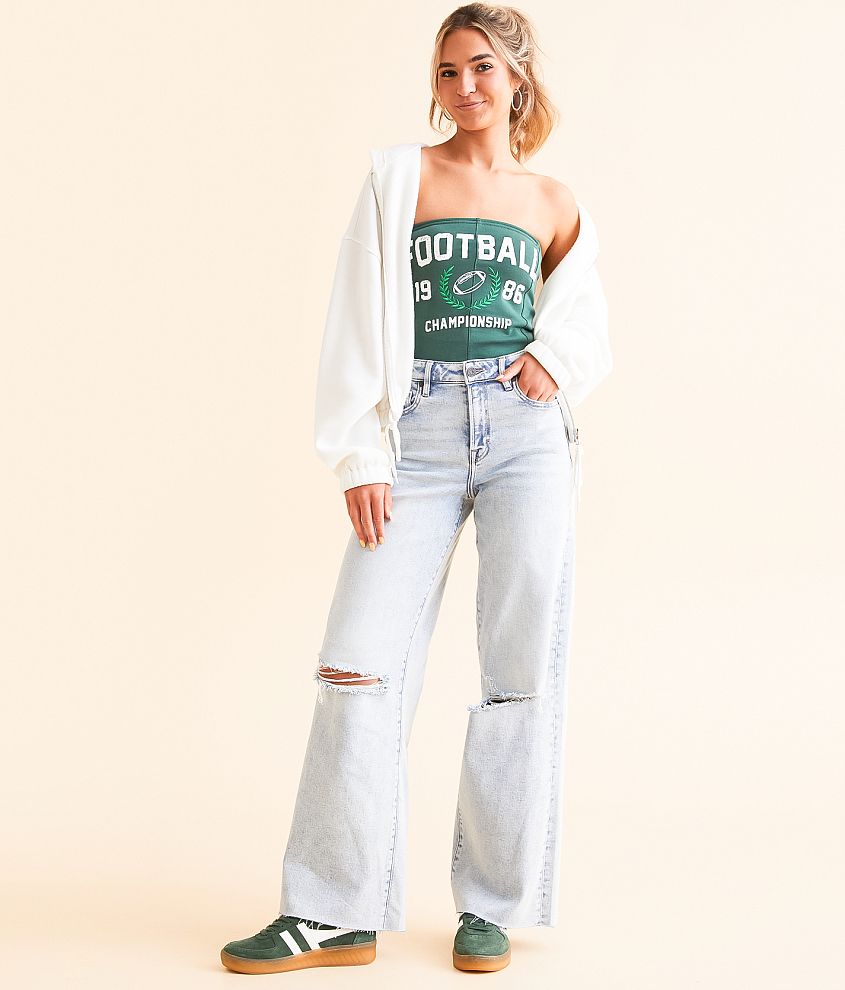 HIDDEN Nori Wide Leg Stretch Jean