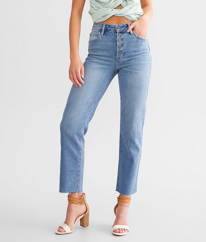 Tracey Cropped Straight Stretch Jean