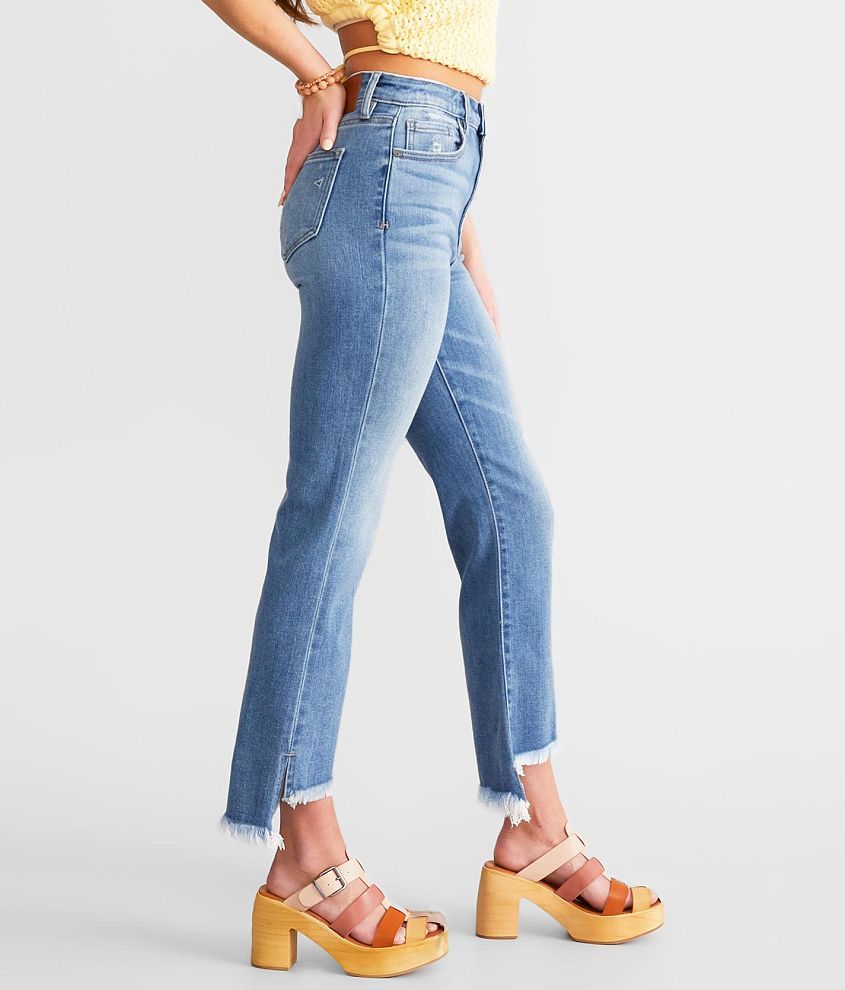 Happi Cropped Split Flare Stretch Jean - thumbnail 2