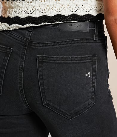 HIDDEN Happi Flare Stretch Jean back pocket view
