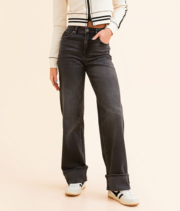Logan Dad Stretch Cuffed Jean