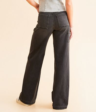 HIDDEN Nori Wide Leg Carpenter Stretch Jean BACK