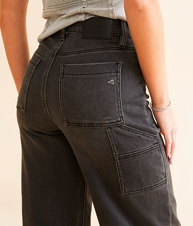 HIDDEN Nori Wide Leg Carpenter Stretch Jean BACK_POCKET