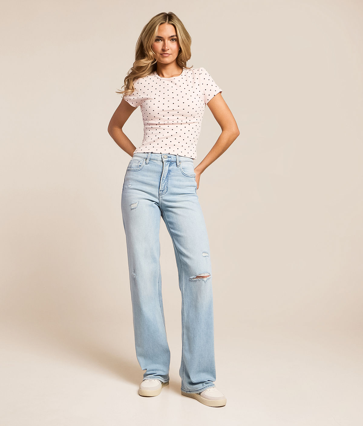 HIDDEN Logan Dad Stretch Jean — Light by Buckle