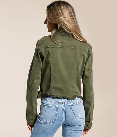 HIDDEN Destructed Denim Jacket BACK