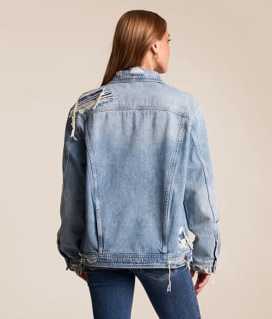 Destructed Denim Jacket thumbnail 3
