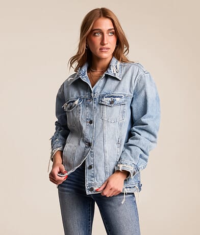 Destructed Denim Jacket thumbnail 2