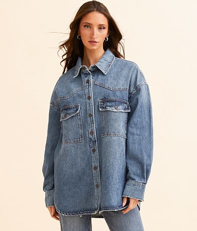 HIDDEN Oversized Denim Jacket FULL_RIGHT_SIDE