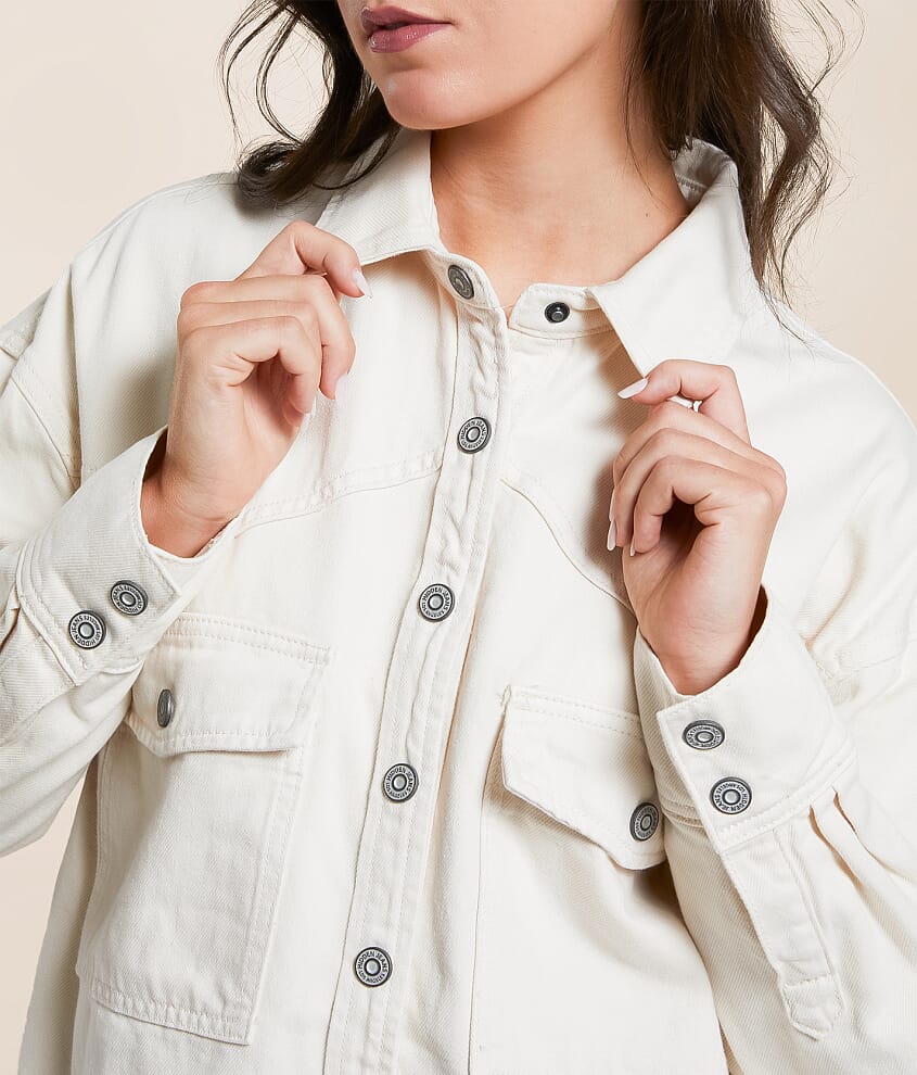 Oversized Denim Jacket - thumbnail 4