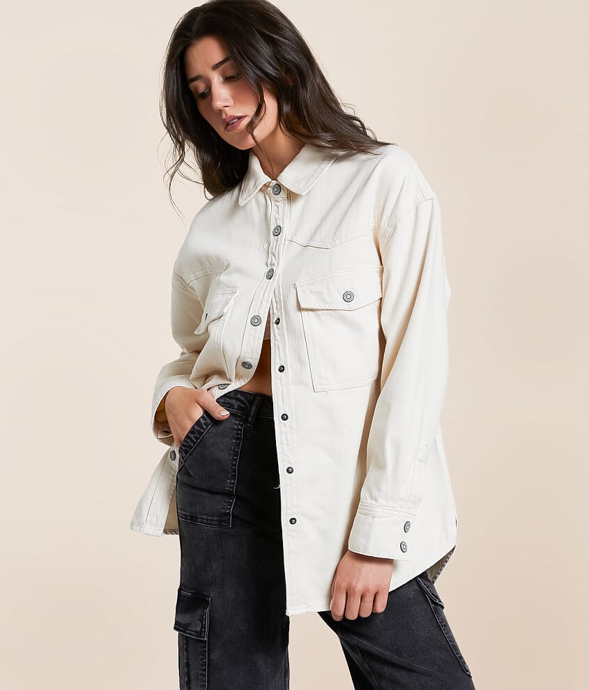 Oversized Denim Jacket - thumbnail 5