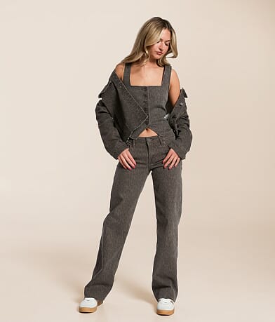Cheetah Denim Stretch Vest thumbnail 6