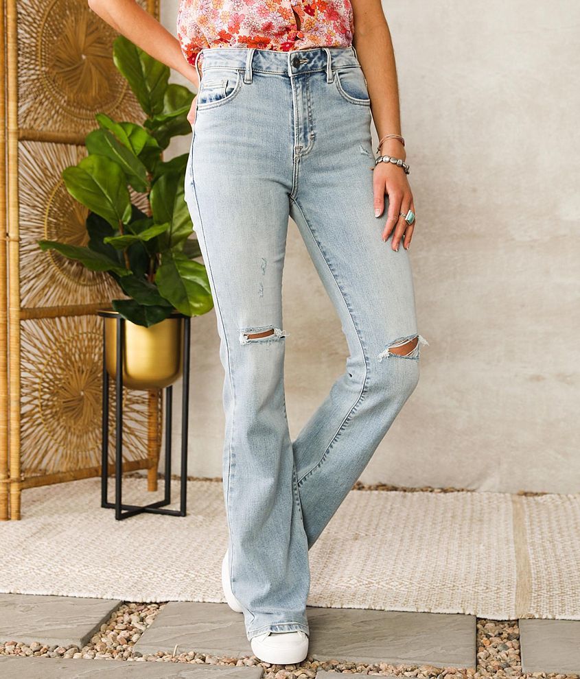 HIDDEN Happi Flare Stretch Jean front view