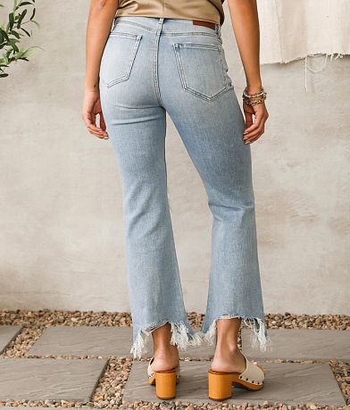 HIDDEN Happi Cropped Flare Stretch Jean back view