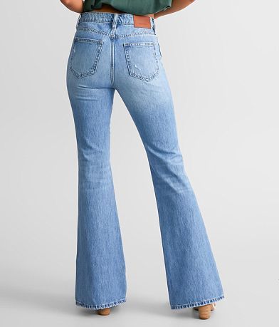 HIDDEN Happi Split Flare Jean BACK