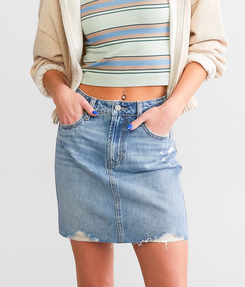 HIDDEN Peyton Denim Skirt