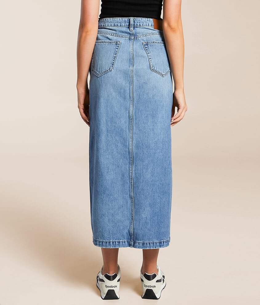 Peyton Denim Maxi Skirt - thumbnail 4