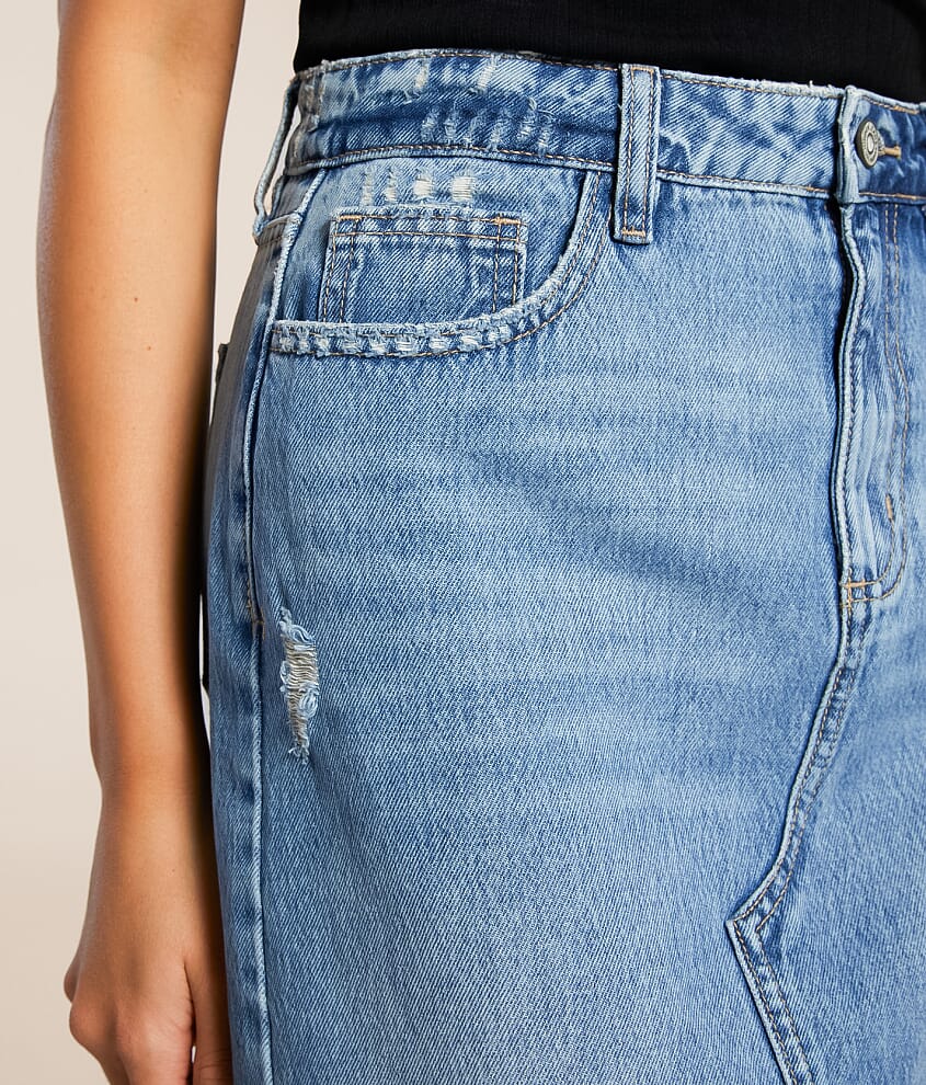 Peyton Denim Maxi Skirt - thumbnail 6