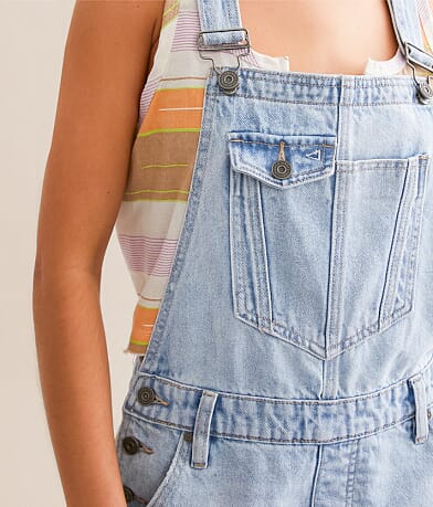 HIDDEN Dylan Denim Cuffed Overall Short MISC_DETAIL_1