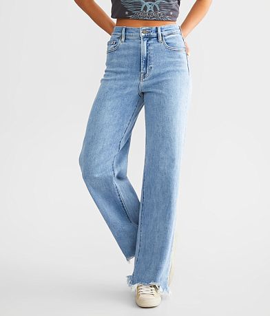 HIDDEN Logan Dad Stretch Jean full left side view