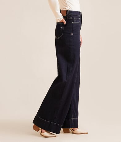 HIDDEN Nori Wide Leg Jean full right side view