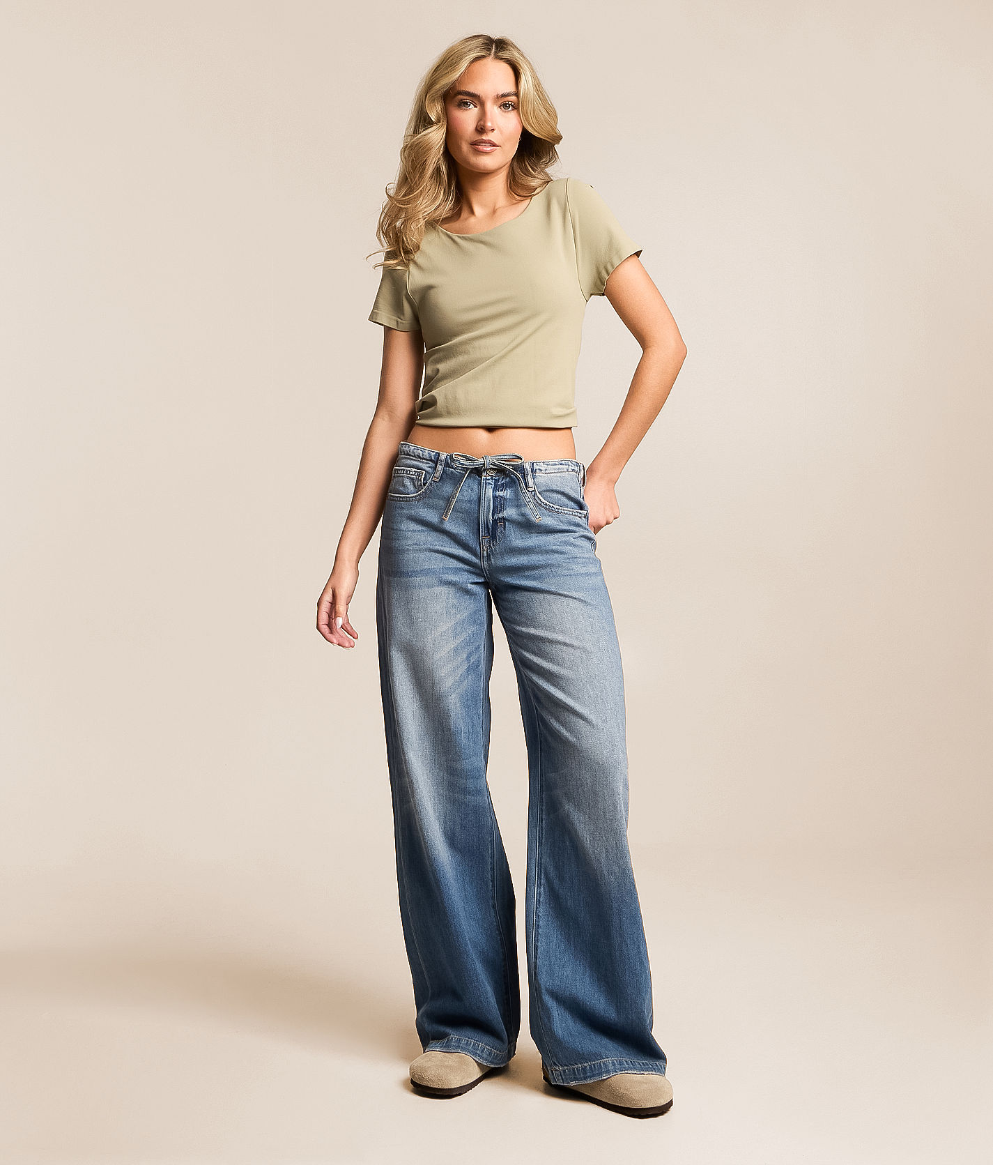 HIDDEN Nori Wide Leg Jean - Women's Jeans in Seal Rocks | Buckle