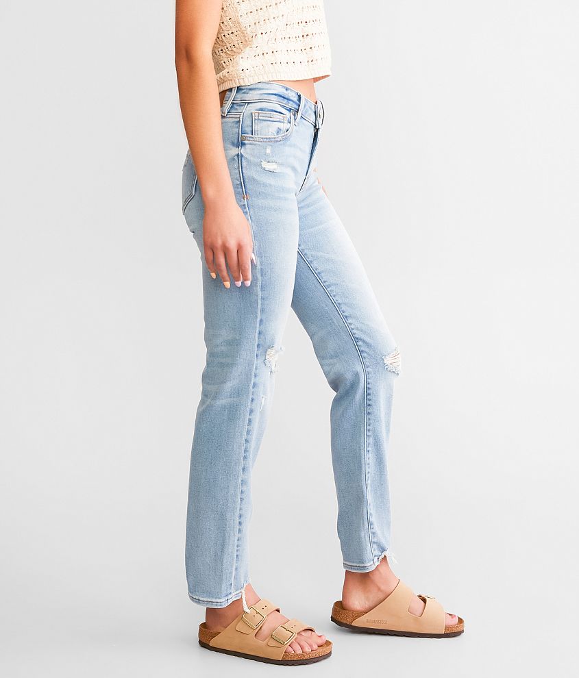 Chloe Cropped Straight Stretch Jean