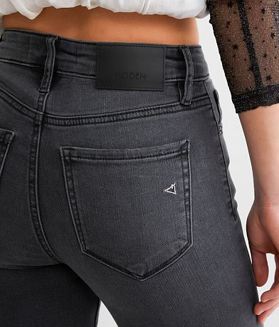 HIDDEN Happi Flare Stretch Jean back pocket view