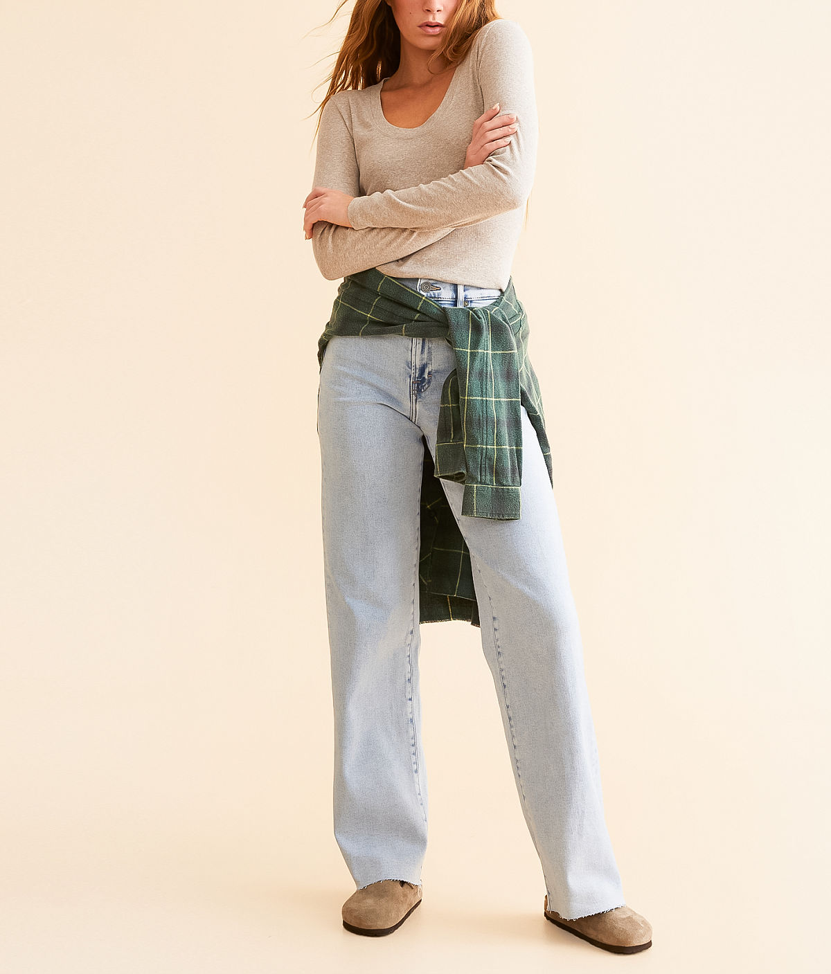 HIDDEN Logan Dad Stretch Jean — Light by Buckle