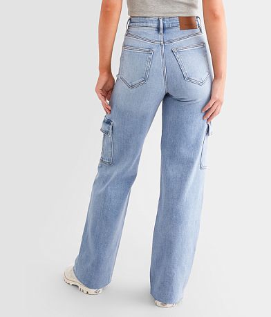 HIDDEN Logan Dad Cargo Stretch Jean BACK