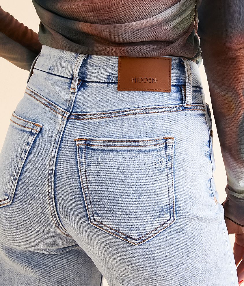 Nori Cropped Wide Leg Stretch Jean