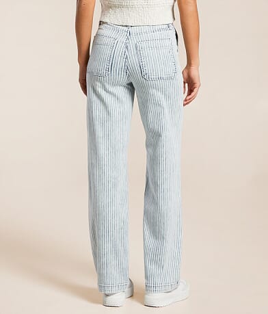HIDDEN Striped Logan Dad Jean BACK