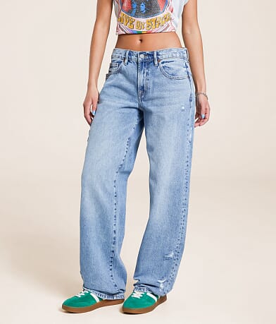 HIDDEN Alyx Low Slung Baggy Jean full left side view