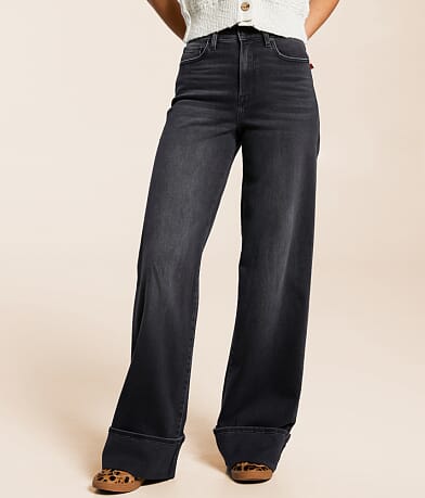HIDDEN Nori Wide Leg Stretch Jean front view