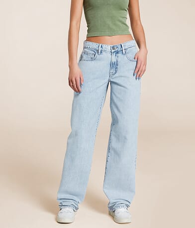 HIDDEN Alyx Low Slung Baggy Jean full left side view