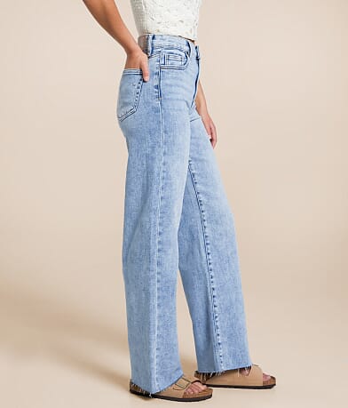 HIDDEN Logan Dad Stretch Jean full right side view
