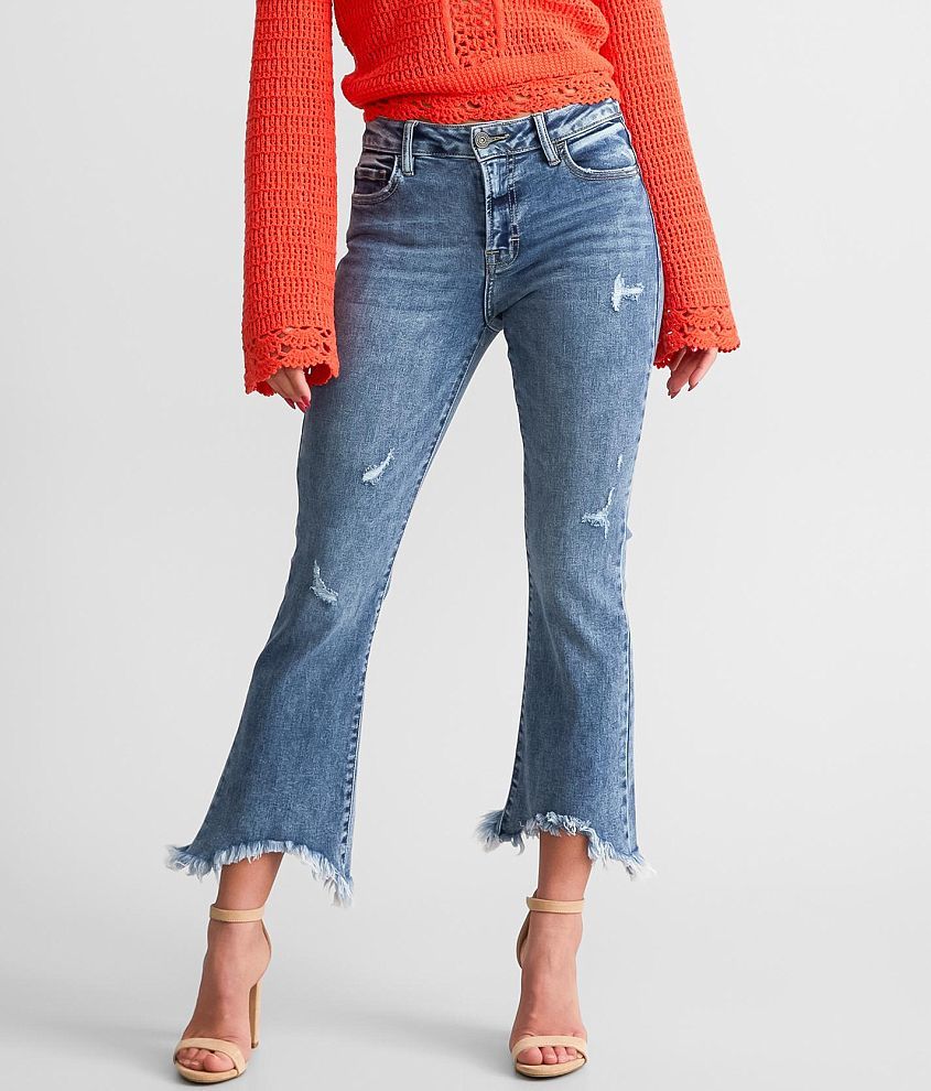 HIDDEN Happi Cropped Flare Stretch Jean